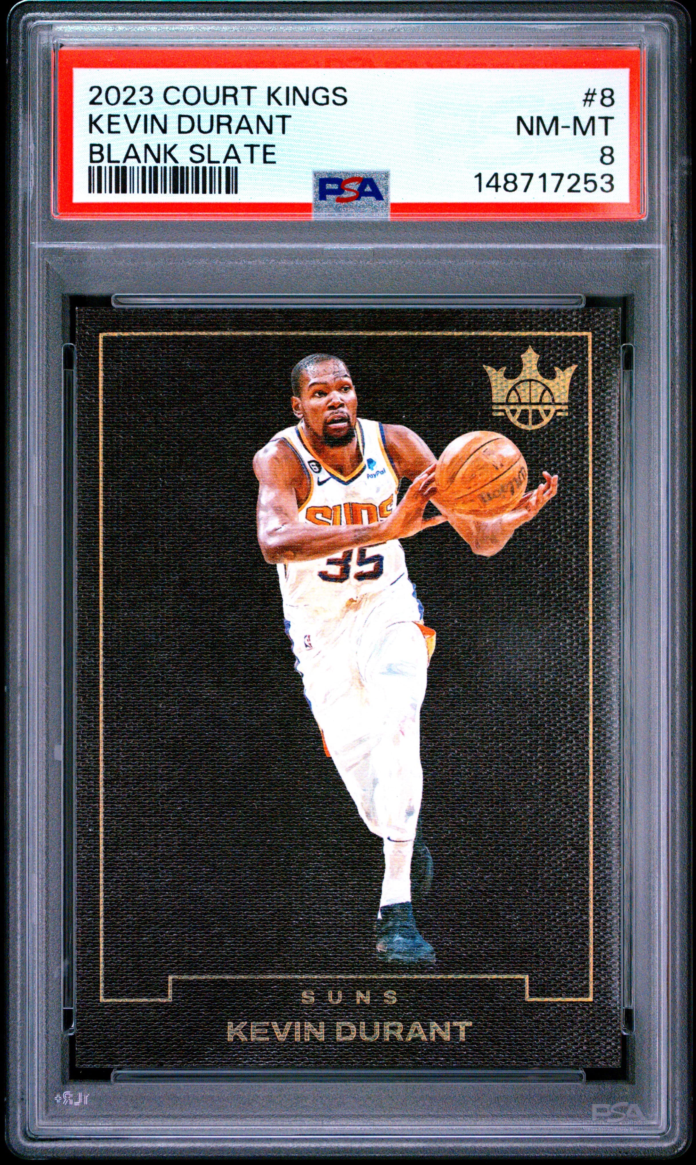 2023 PANINI COURT KINGS BLANK SLATE KEVIN DURANT #8 NM-MT 8 148717253