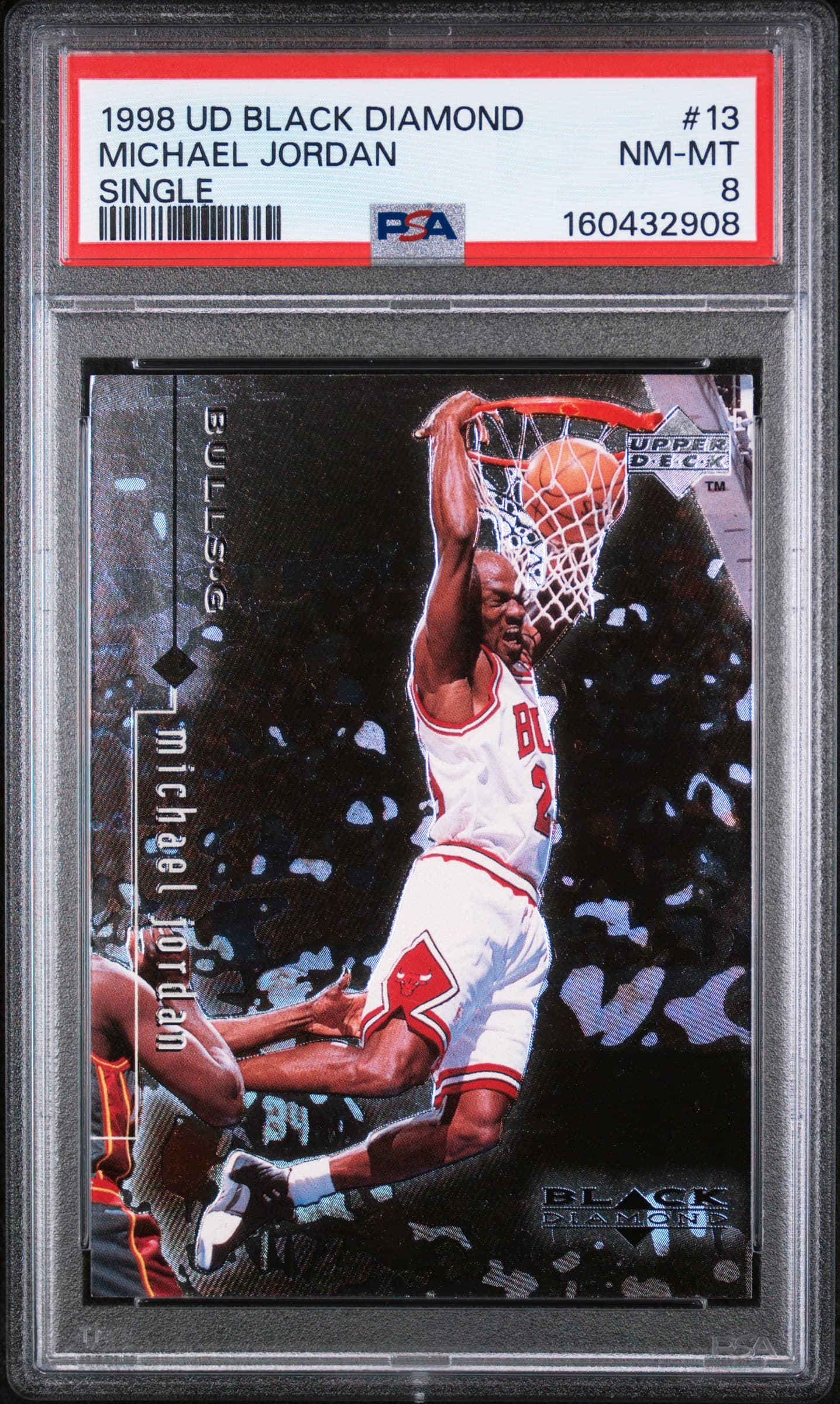1998 UPPER DECK BLACK DIAMOND MICHAEL JORDAN #13 SINGLE NM-MT 8 160432908
