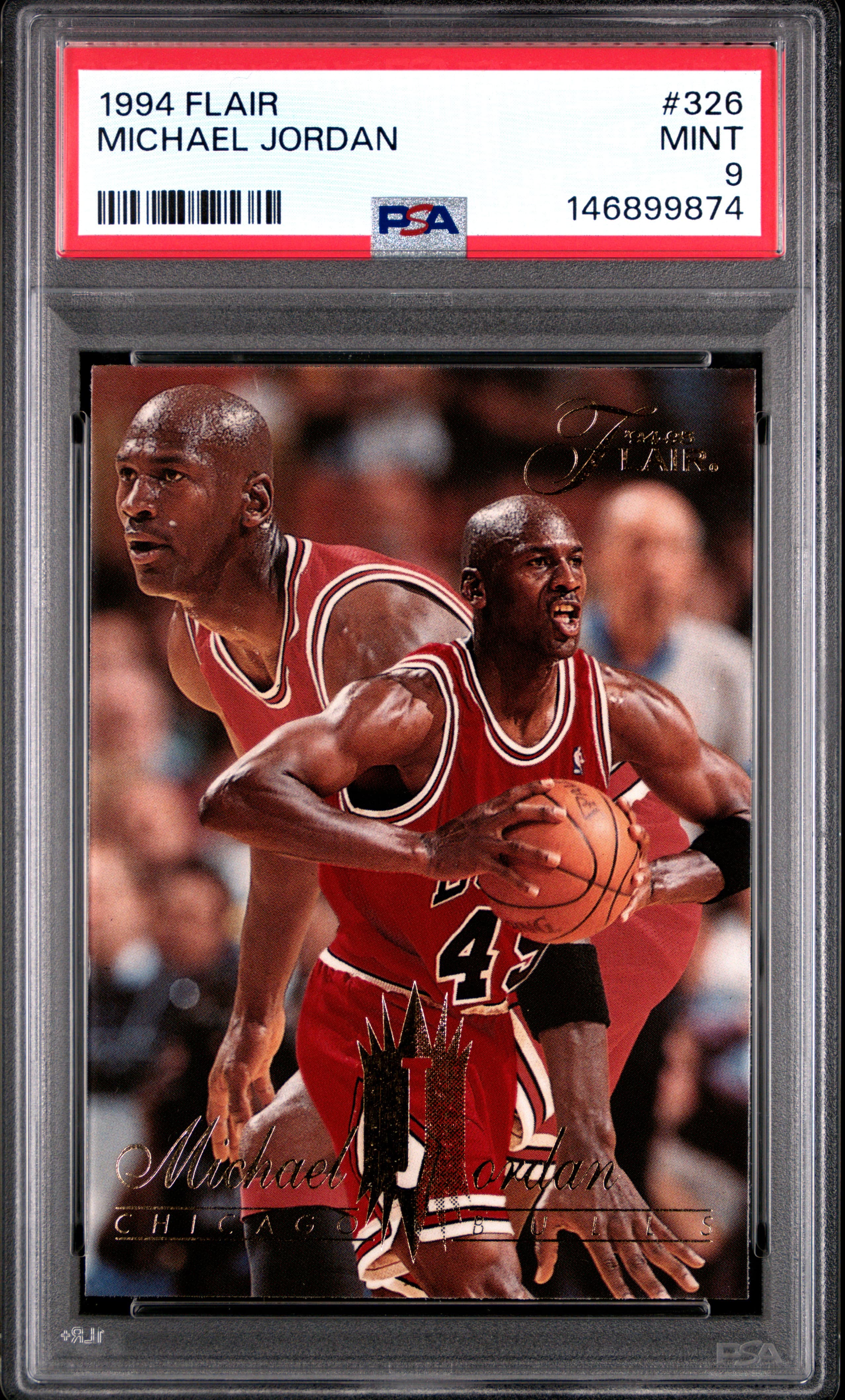 1994 FLAIR MICHAEL JORDAN #326 MINT 9 146899874