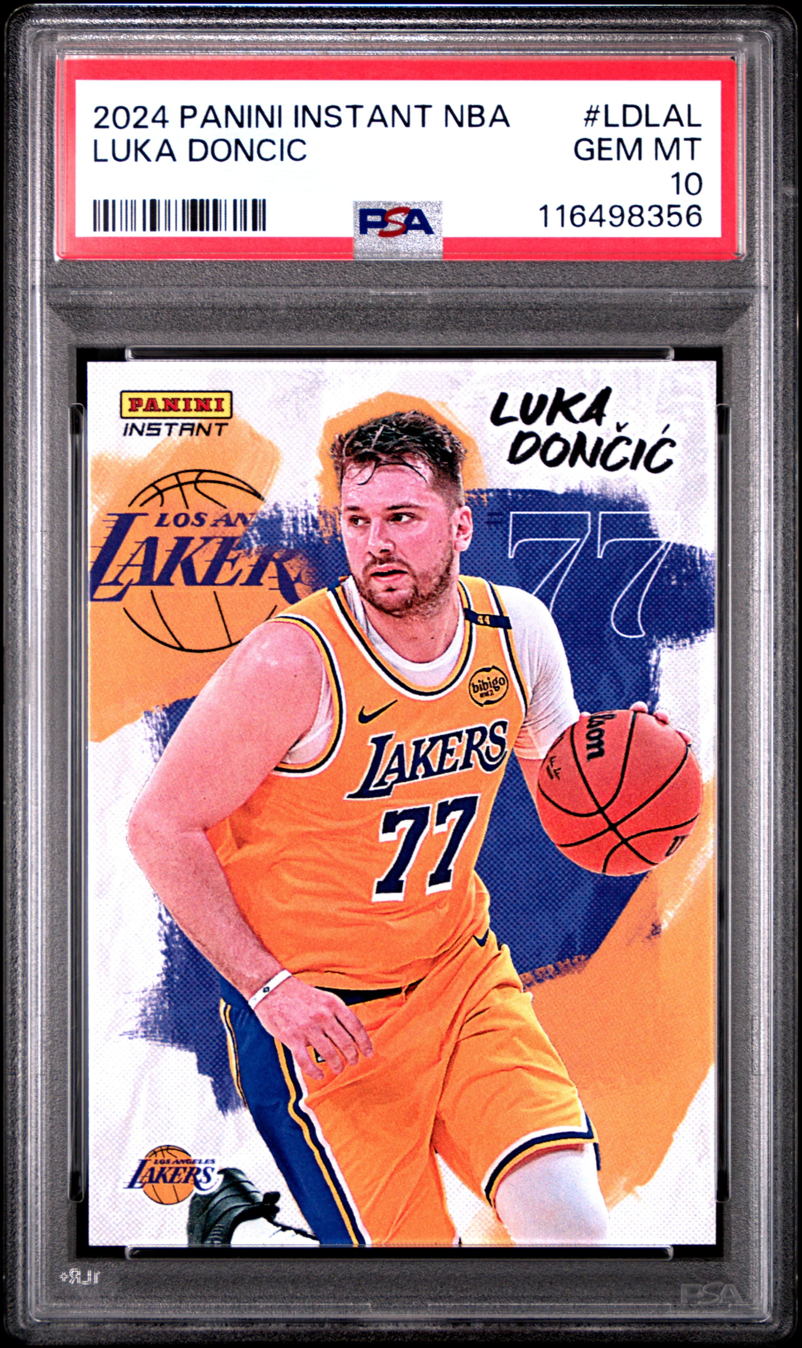 2024 PANINI INSTANT NBA LUKA DONCIC #LDLAL GEM MT 10 116498356