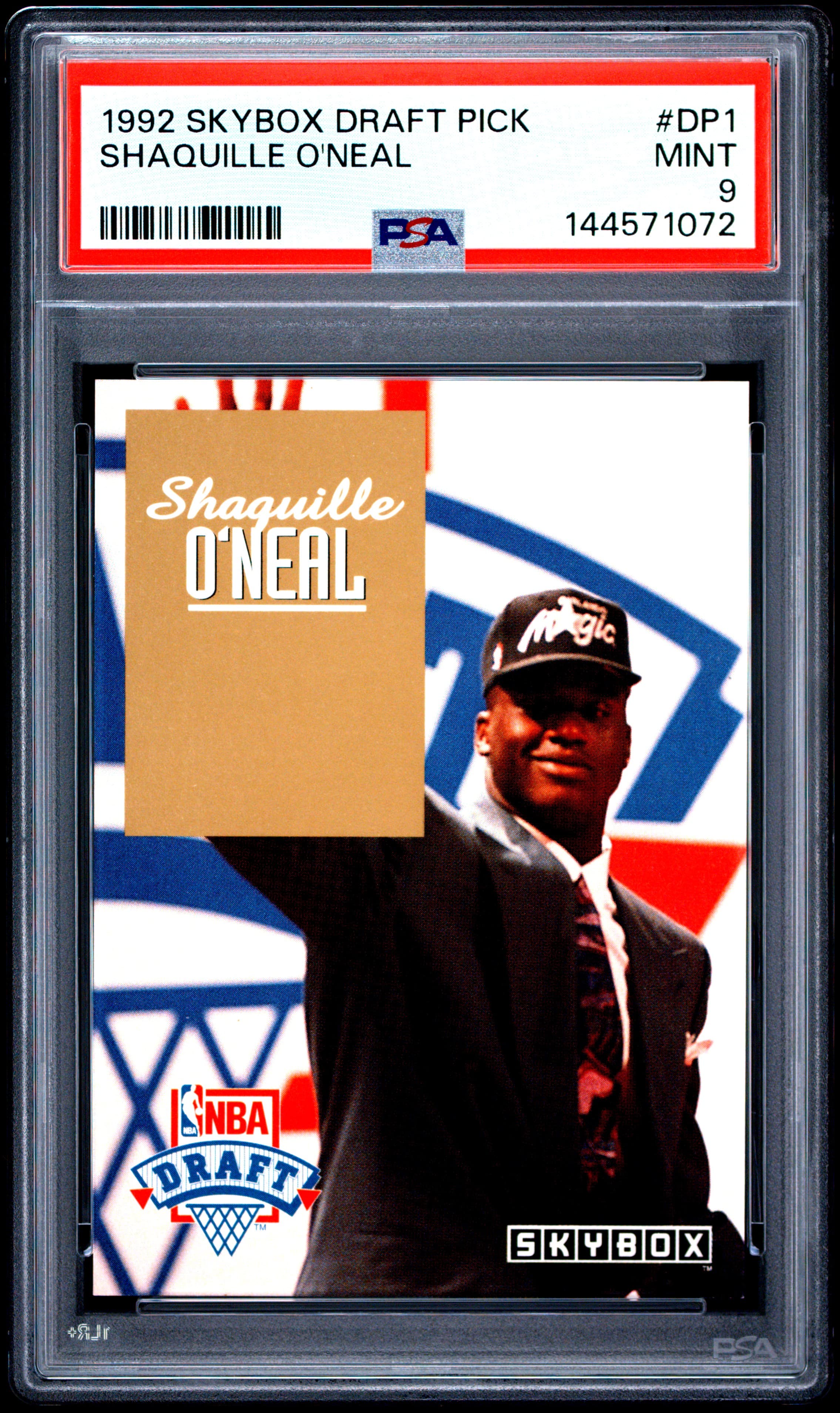 1992 SKYBOX DRAFT PICKS SHAQUILLE O'NEAL #DP1 MINT 9 144571072