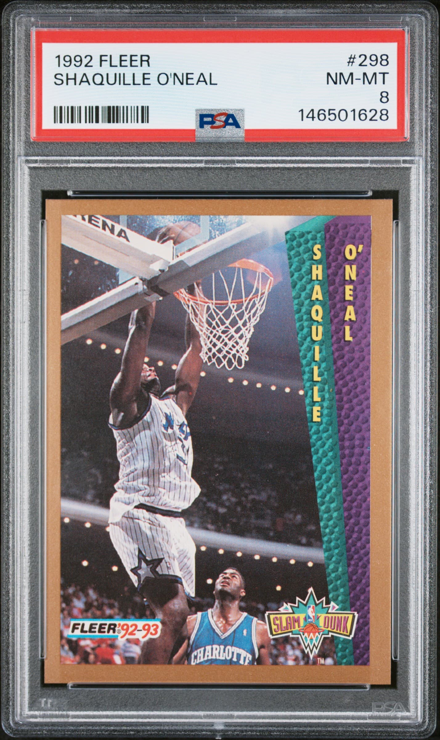 1992 FLEER SHAQUILLE O'NEAL #298 NM-MT 8 146501628