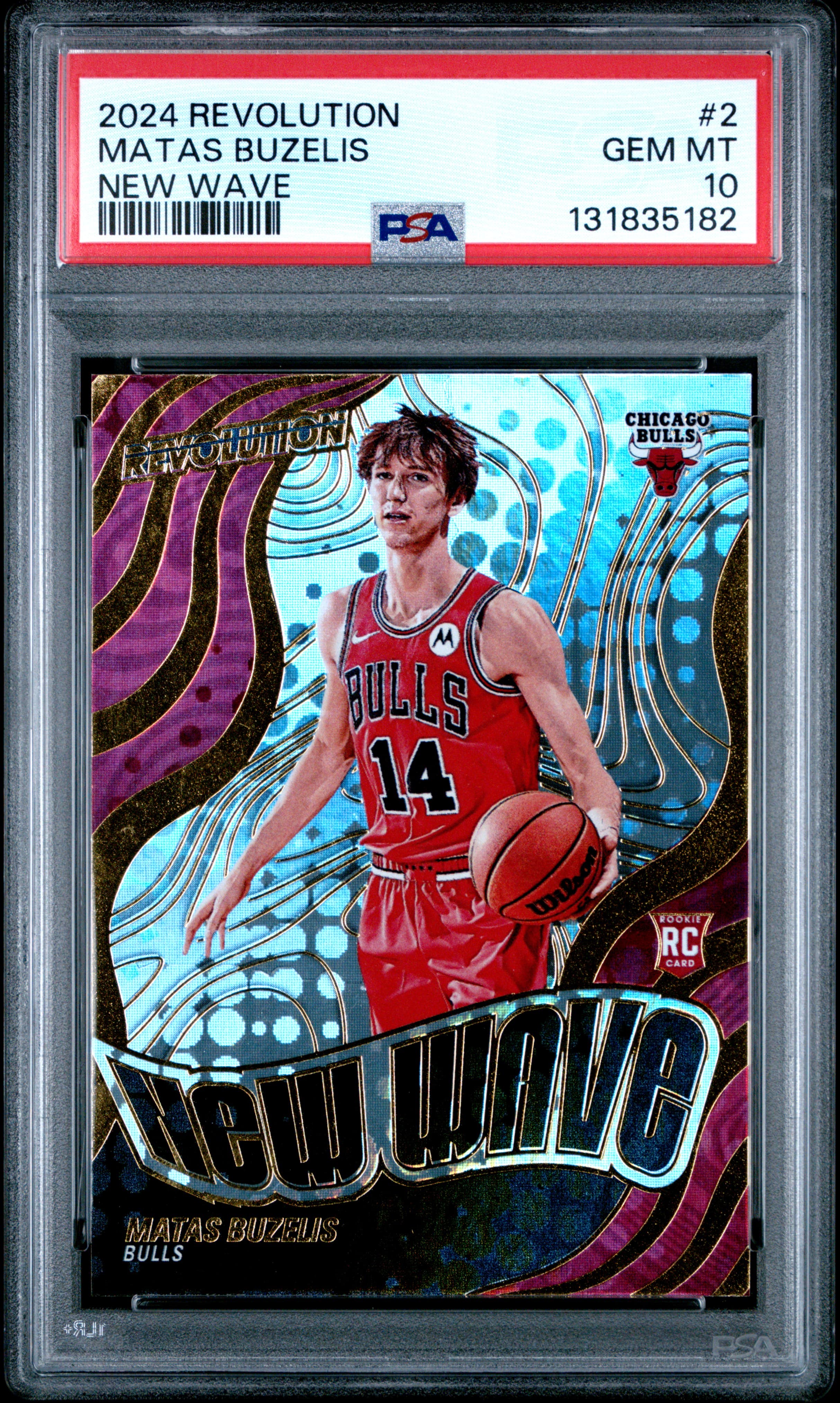 2024 PANINI REVOLUTION NEW WAVE MATAS BUZELIS #2 GEM MT 10 131835182