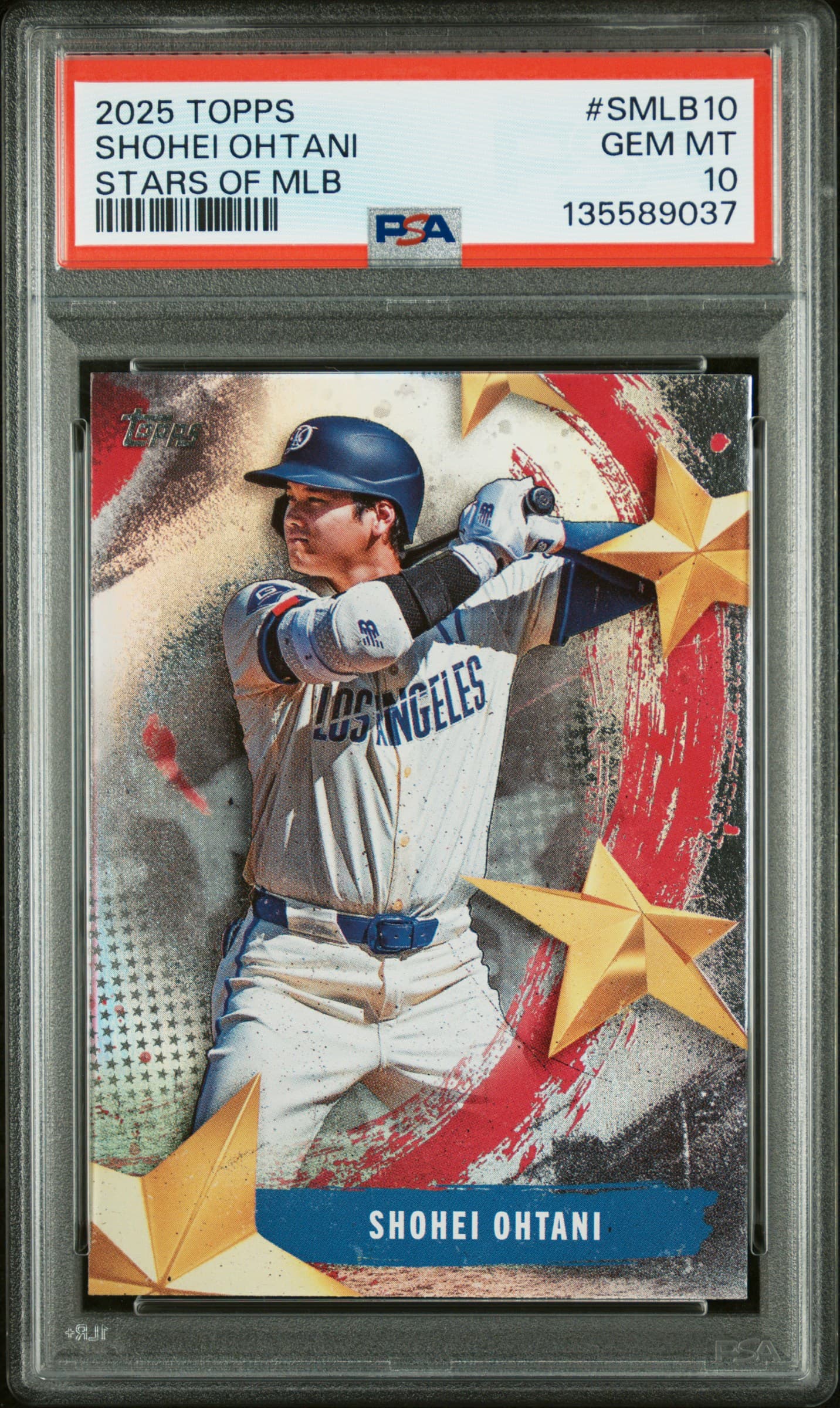 2025 TOPPS STARS OF MLB SHOHEI OHTANI #SMLB10 GEM MT 10 135589037