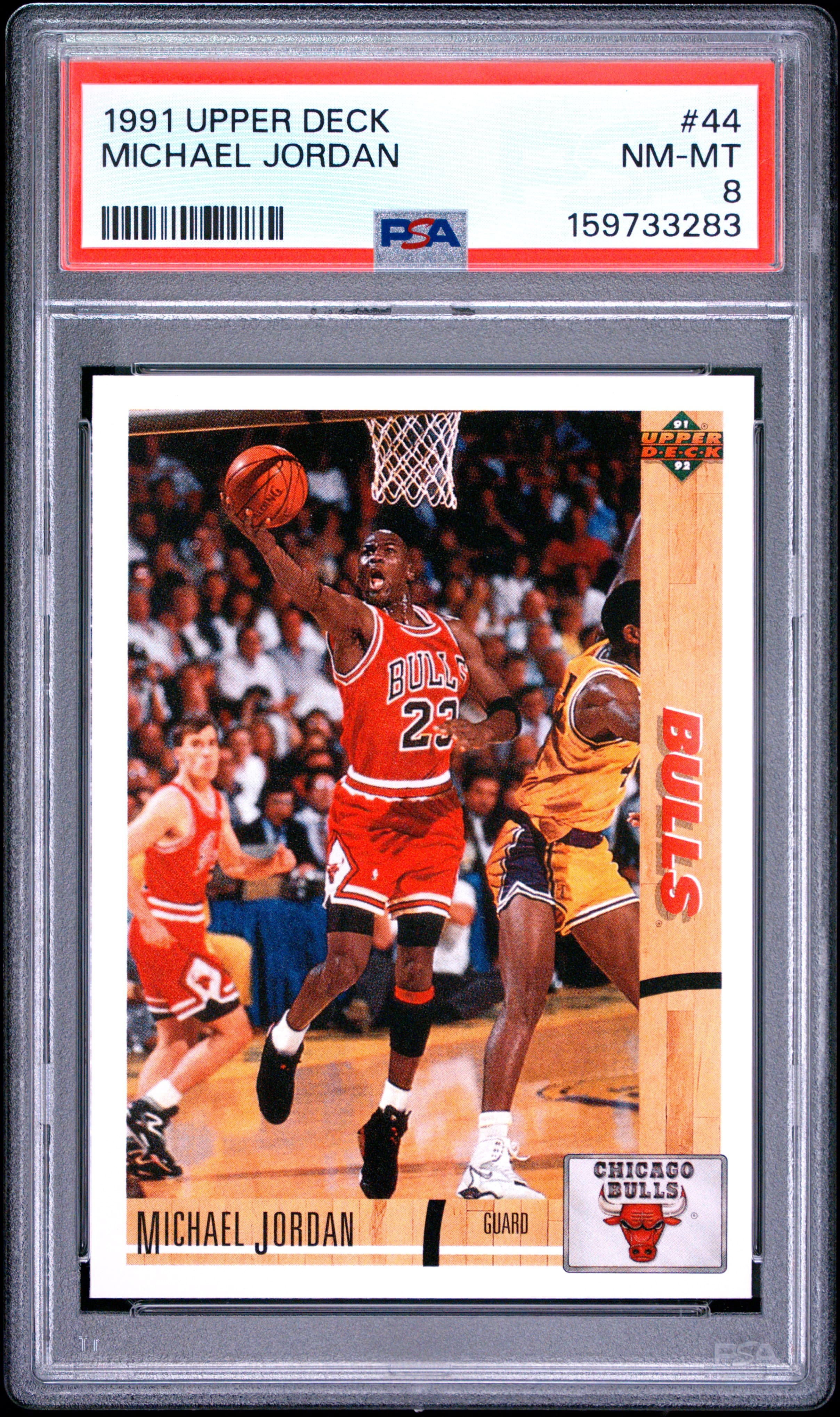 1991 UPPER DECK MICHAEL JORDAN #44 NM-MT 8 159733283