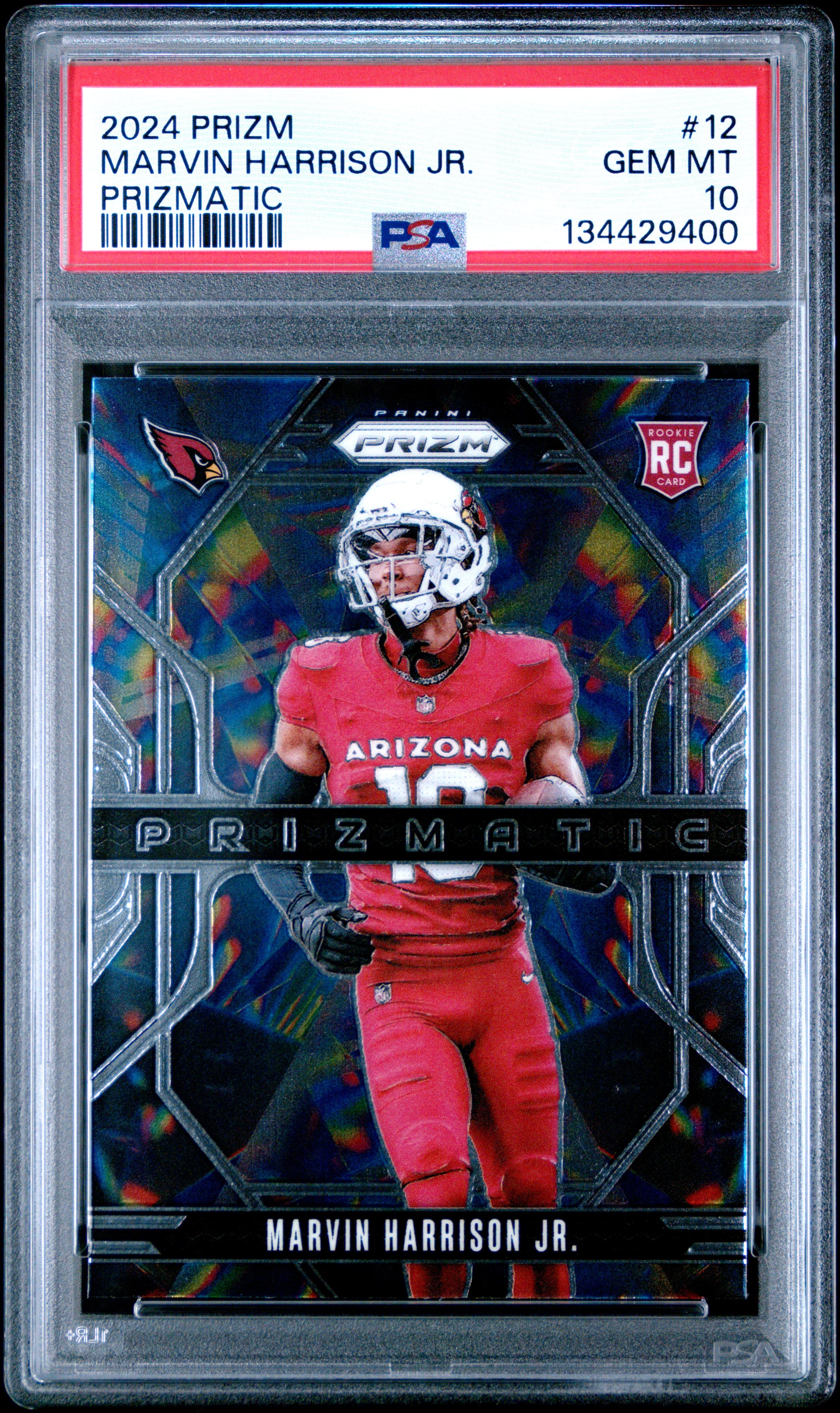 2024 PANINI PRIZM PRIZMATIC MARVIN HARRISON JR. #12 GEM MT 10 134429400