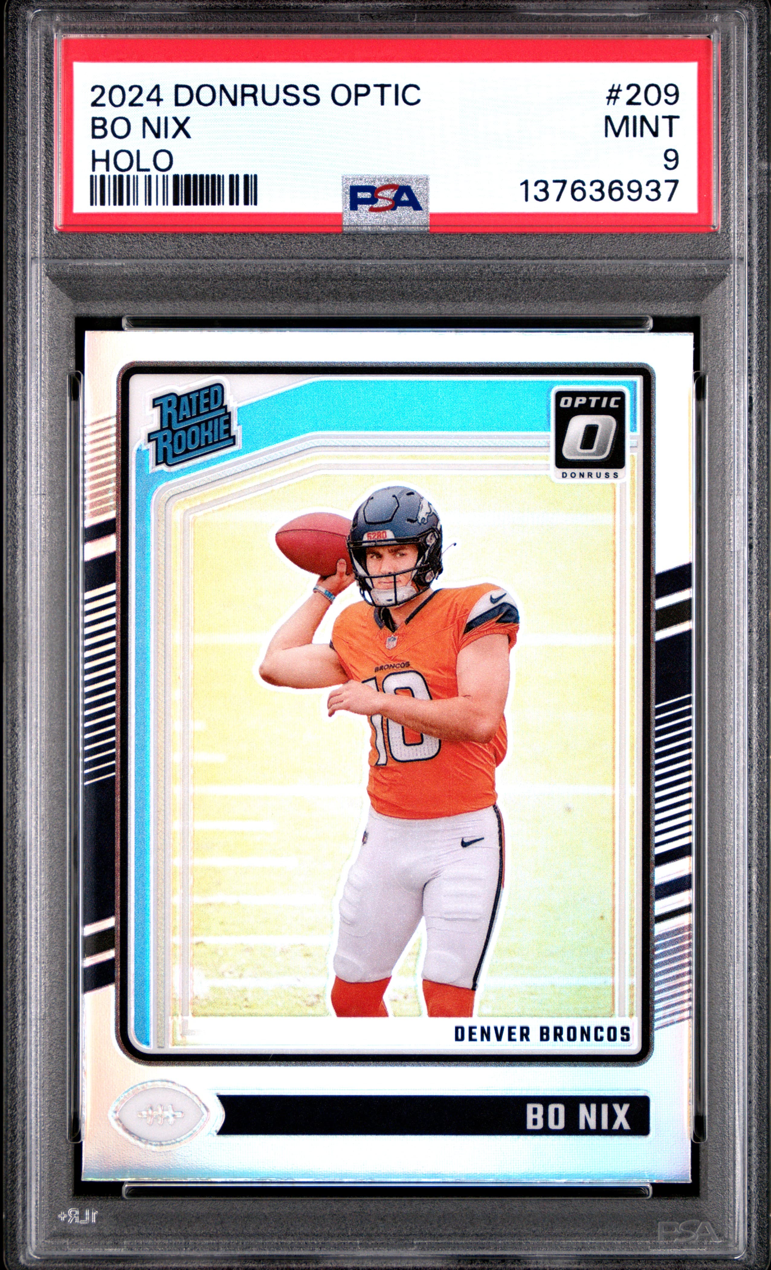 2024 PANINI DONRUSS OPTIC BO NIX #209 HOLO MINT 9 137636937