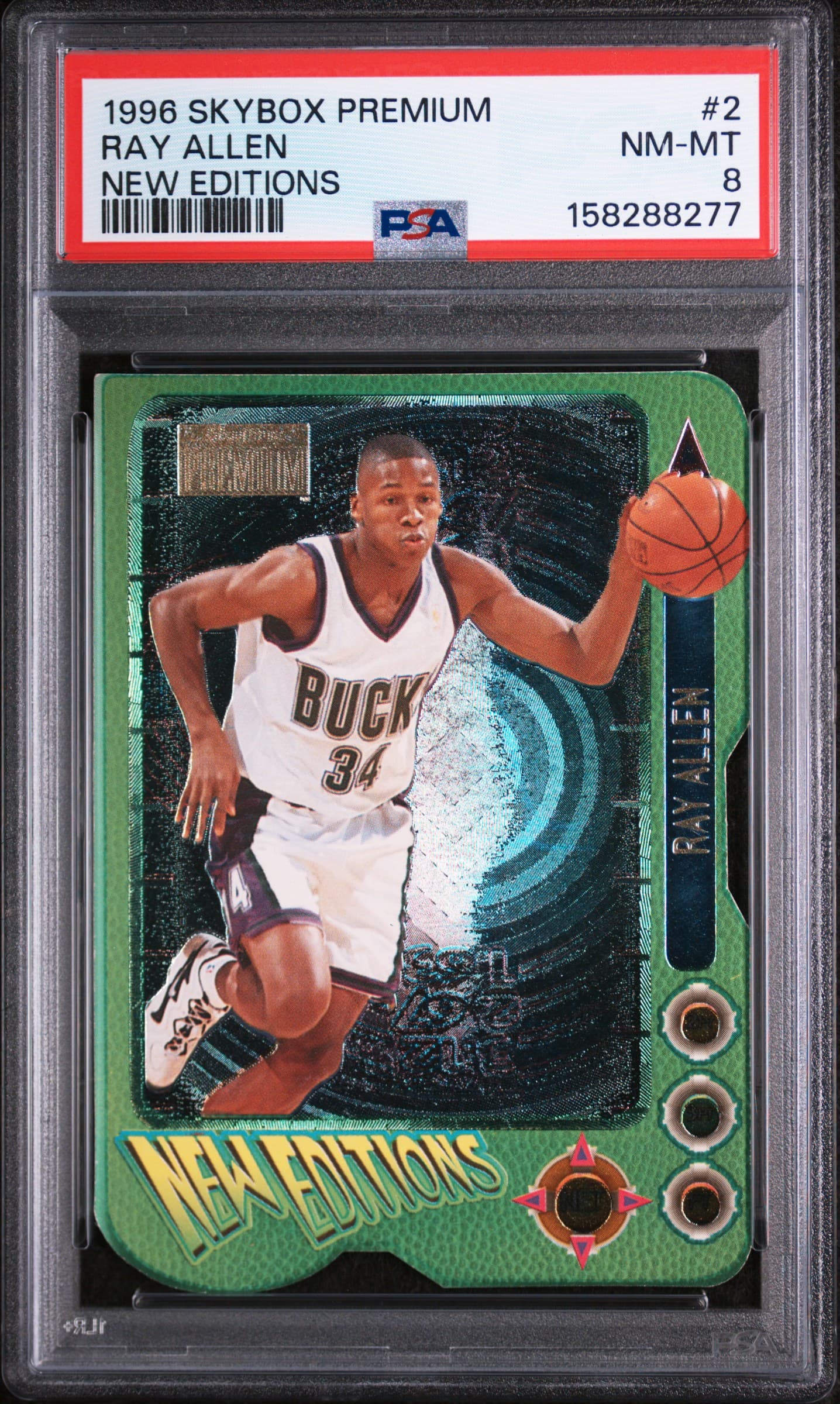 1996 SKYBOX PREMIUM NEW EDITIONS RAY ALLEN #2 NEW EDITIONS NM-MT 8 158288277
