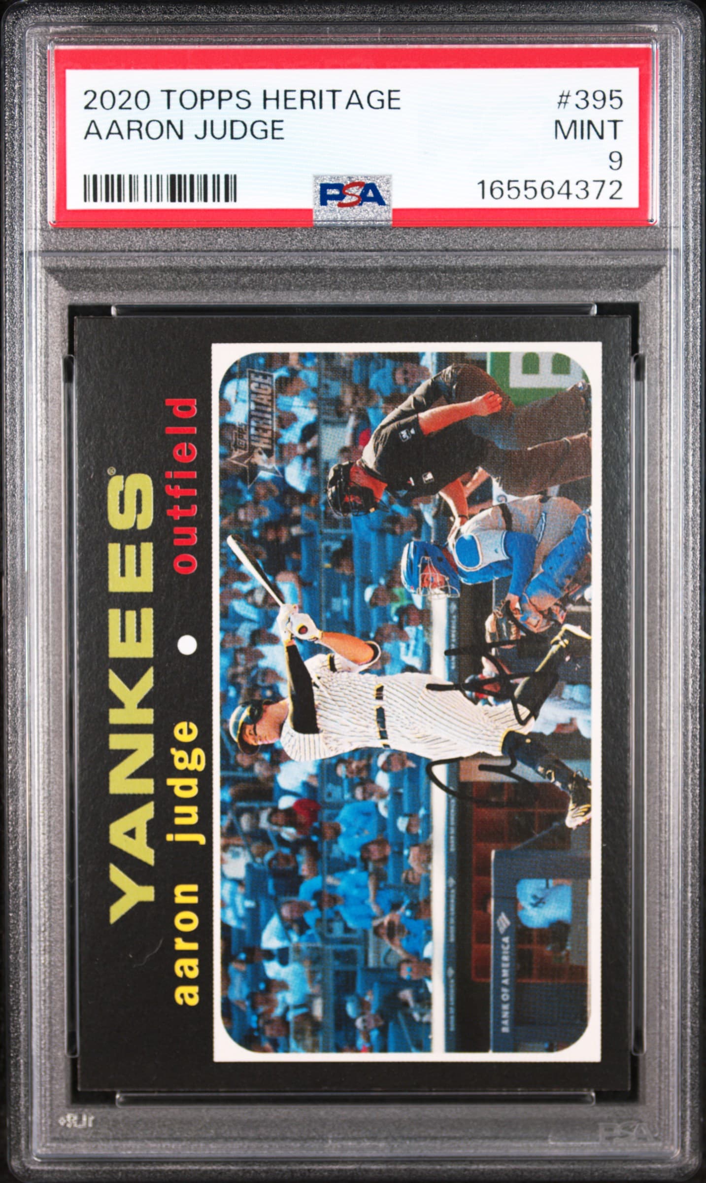 2020 TOPPS HERITAGE AARON JUDGE #395 MINT 9 165564372