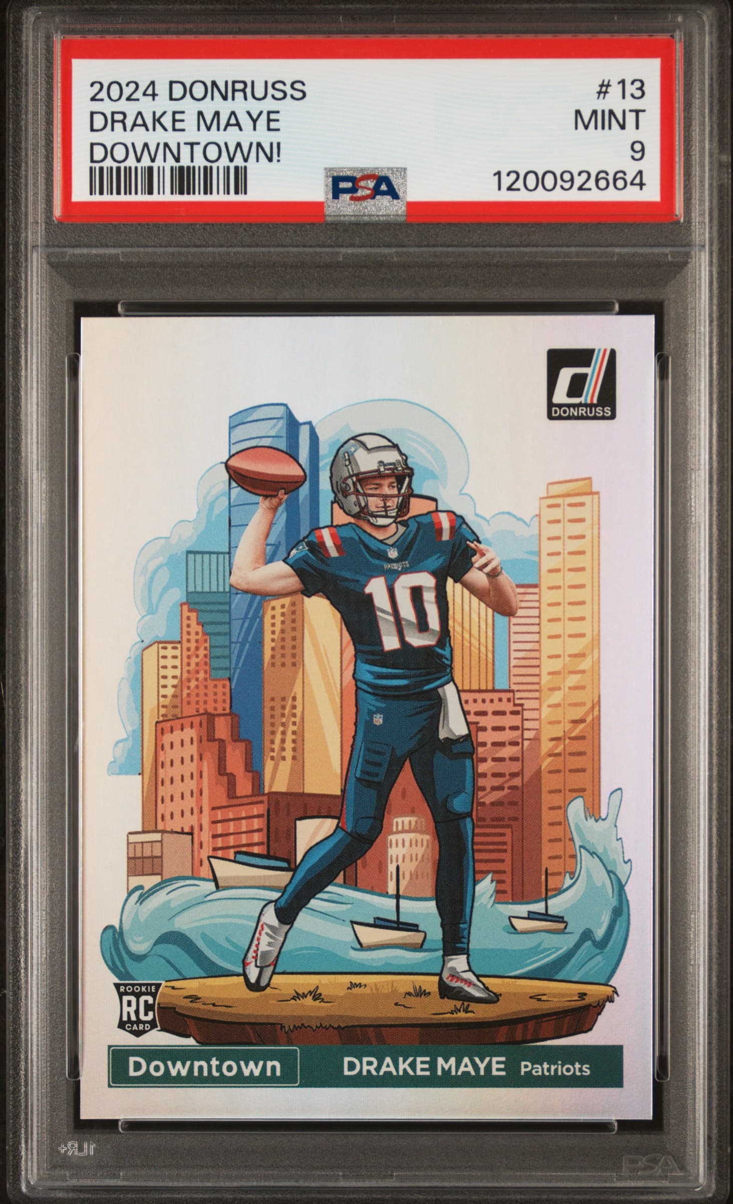 2024 PANINI DONRUSS DOWNTOWN! DRAKE MAYE #13 MINT 9 120092664