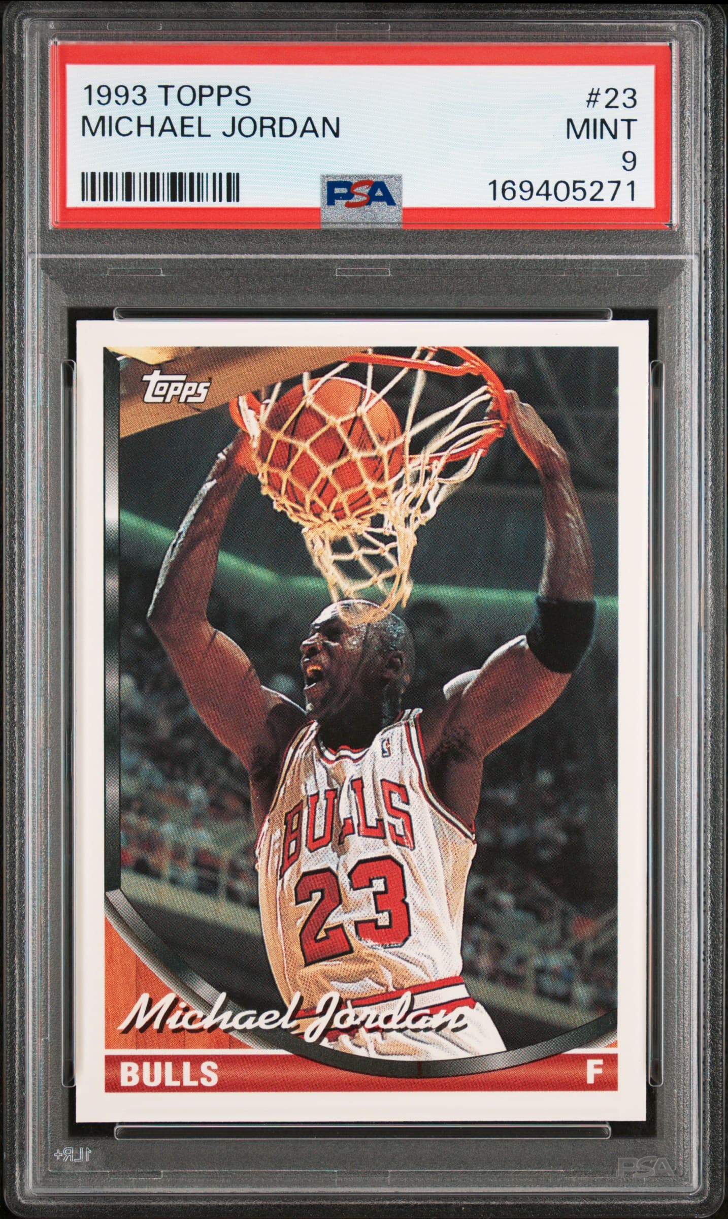 1993 TOPPS MICHAEL JORDAN #23 MINT 9 169405271