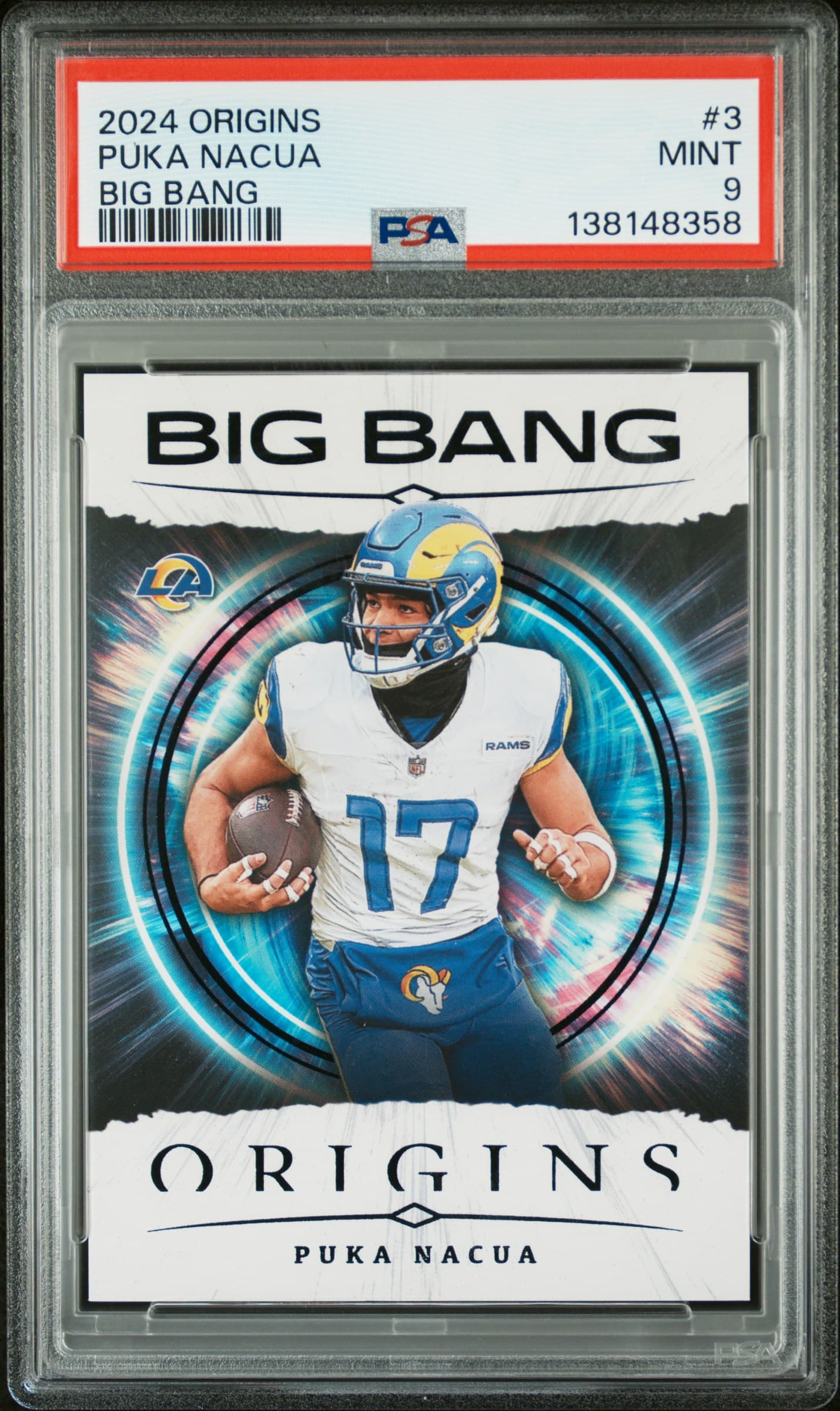 2024 PANINI ORIGINS BIG BANG PUKA NACUA #3 MINT 9 138148358