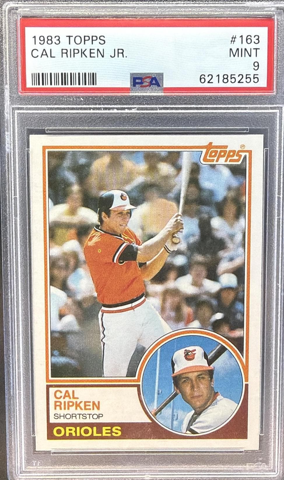 1983 TOPPS CAL RIPKEN JR. #163 MINT 9 62185255