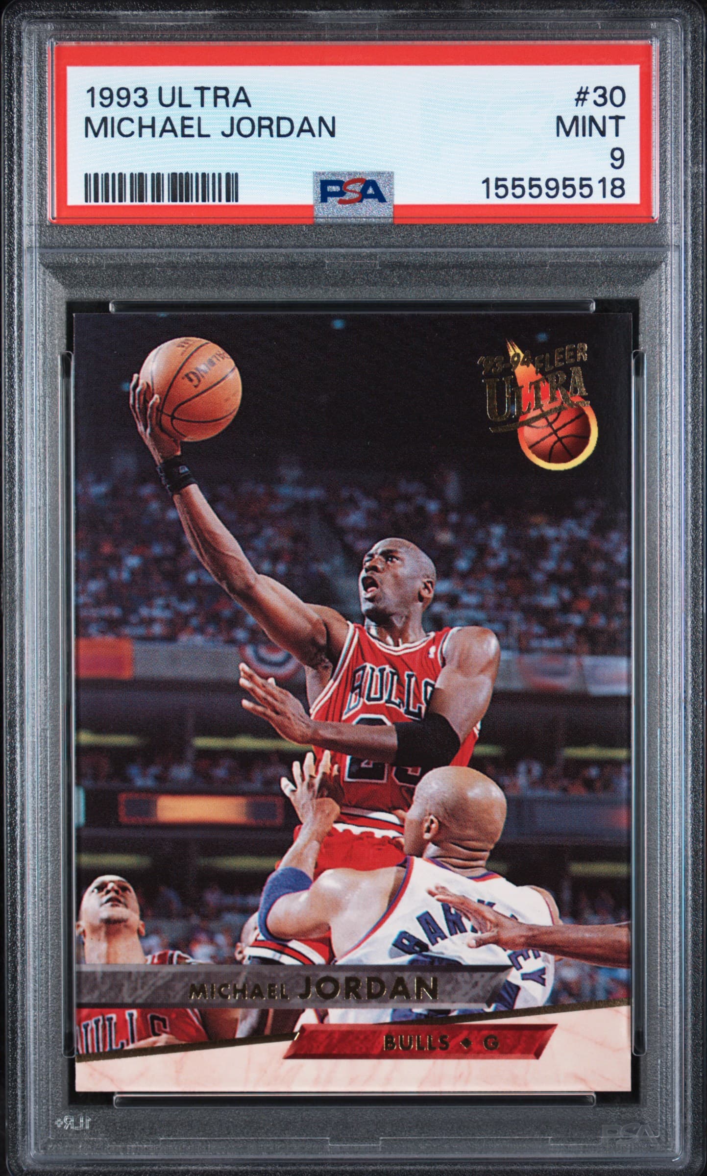 1993 ULTRA MICHAEL JORDAN #30 MINT 9 155595518
