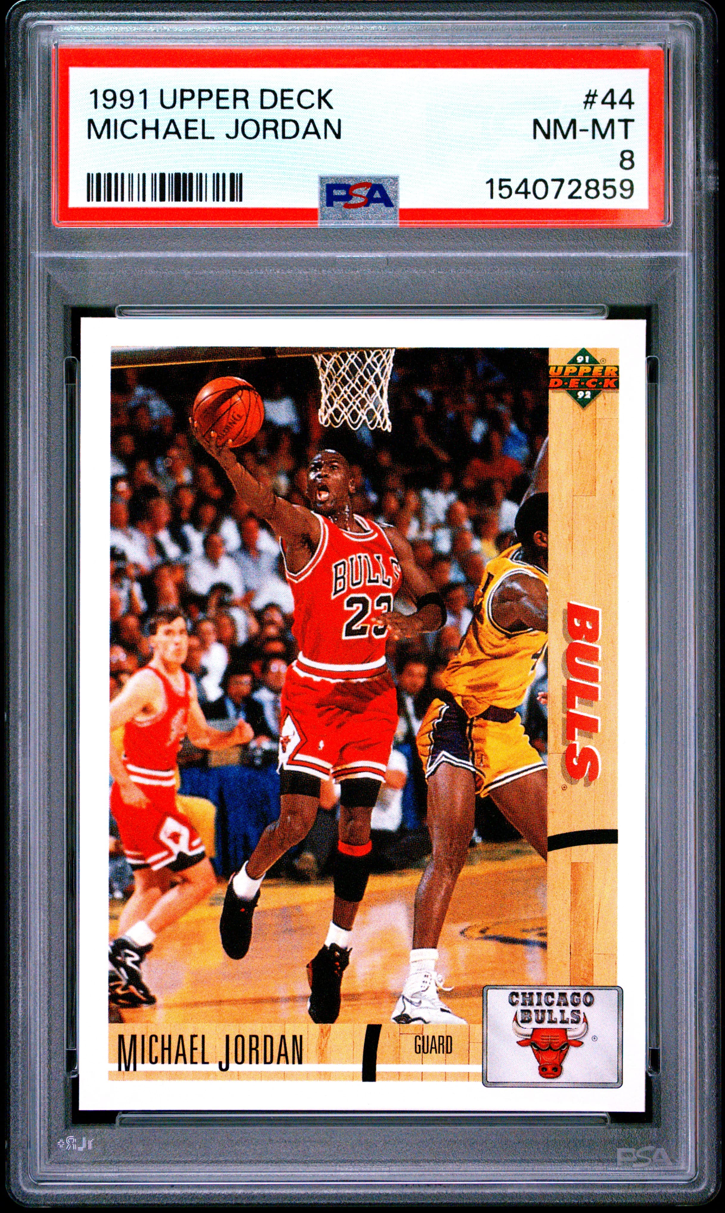 1991 UPPER DECK MICHAEL JORDAN #44 NM-MT 8 154072859