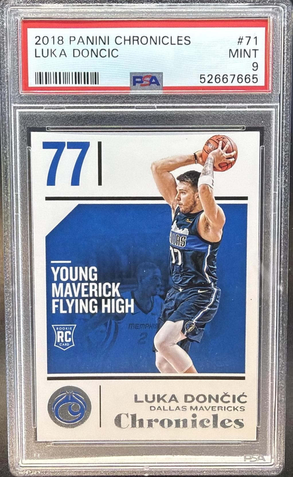 2018 PANINI CHRONICLES LUKA DONCIC #71 MINT 9 52667665