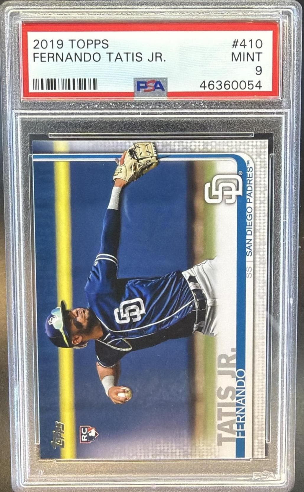 2019 TOPPS FERNANDO TATIS JR. #410 MINT 9 46360054