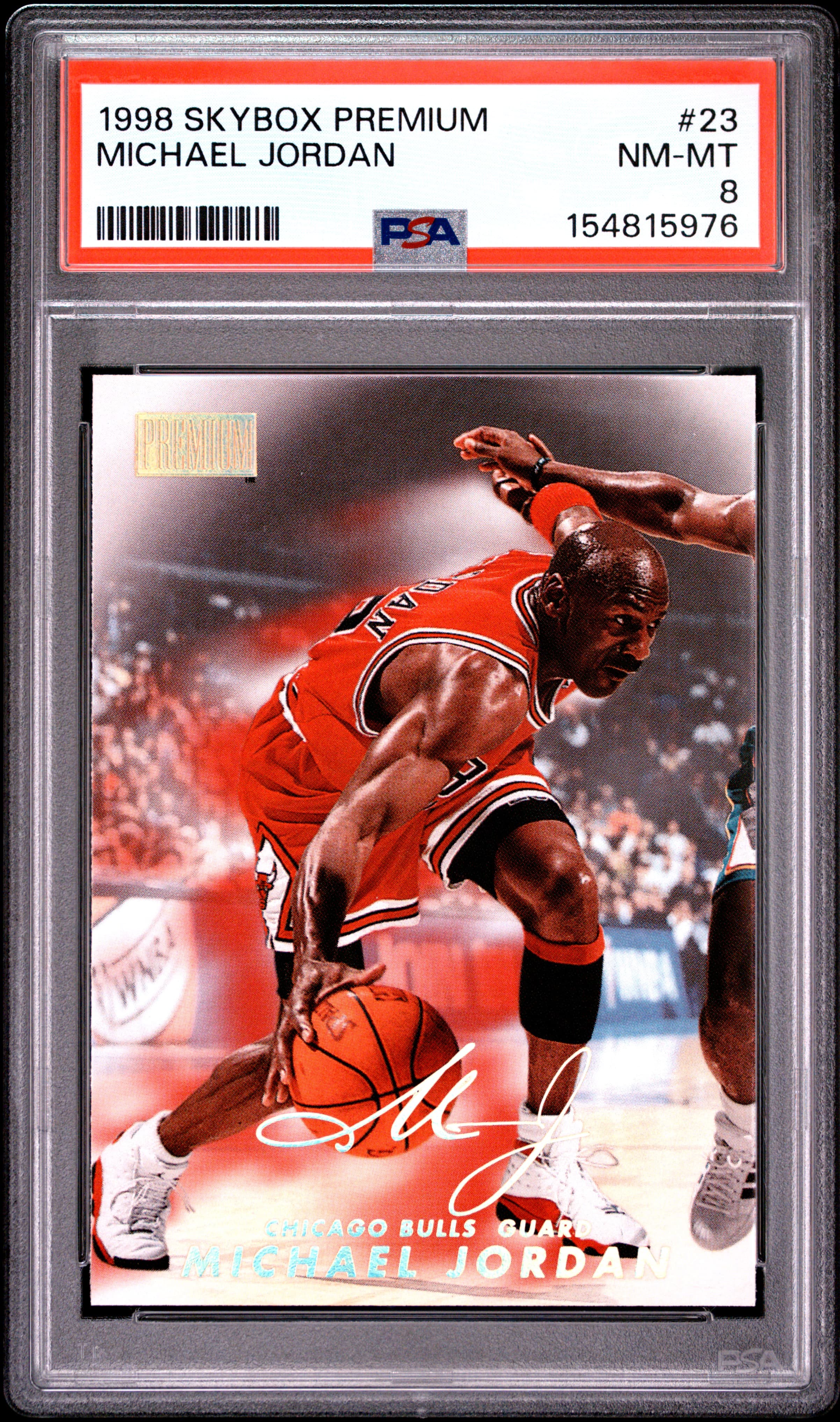 1998 SKYBOX PREMIUM MICHAEL JORDAN #23 NM-MT 8 154815976