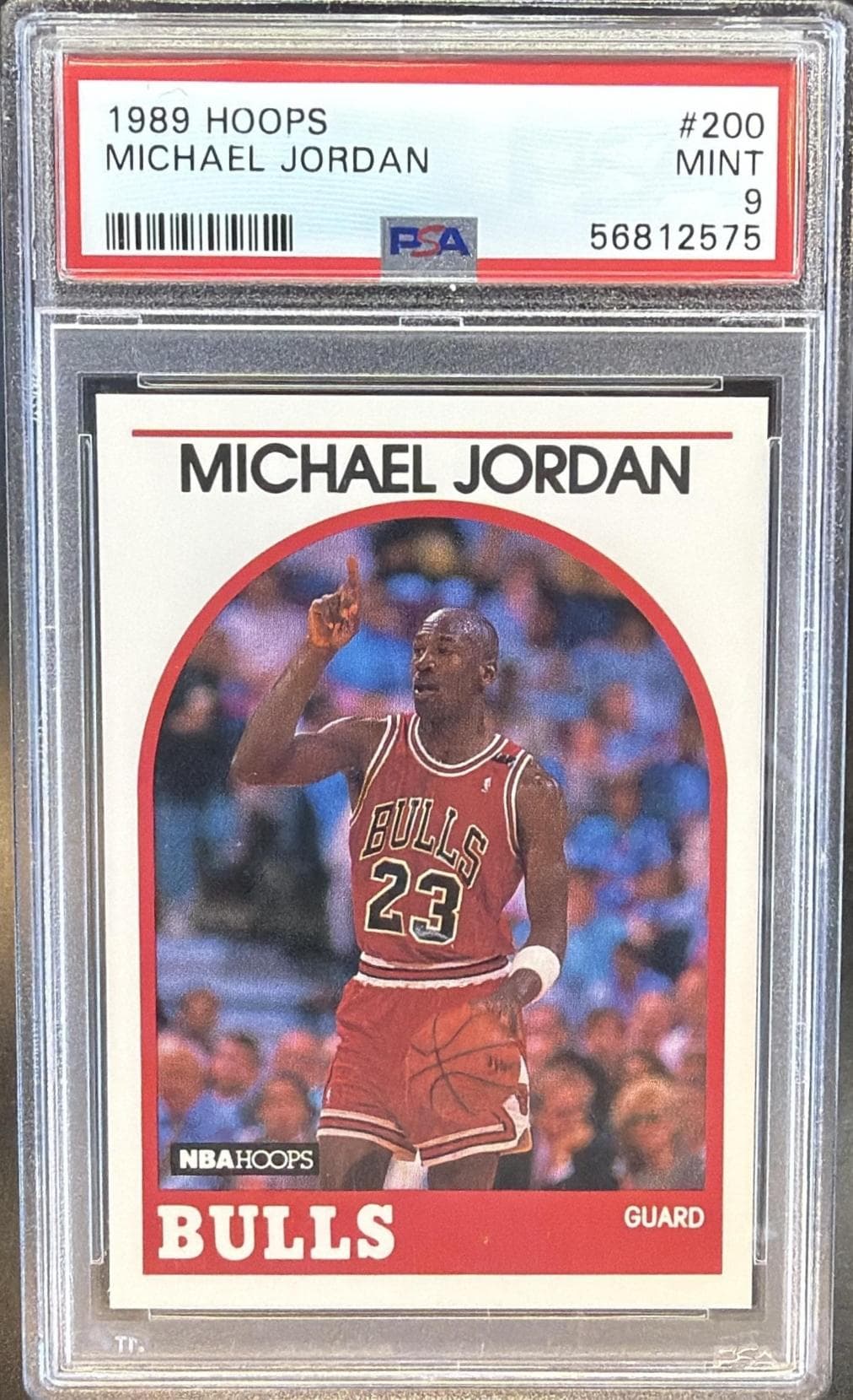 1989 HOOPS MICHAEL JORDAN #200 MINT 9 56812575