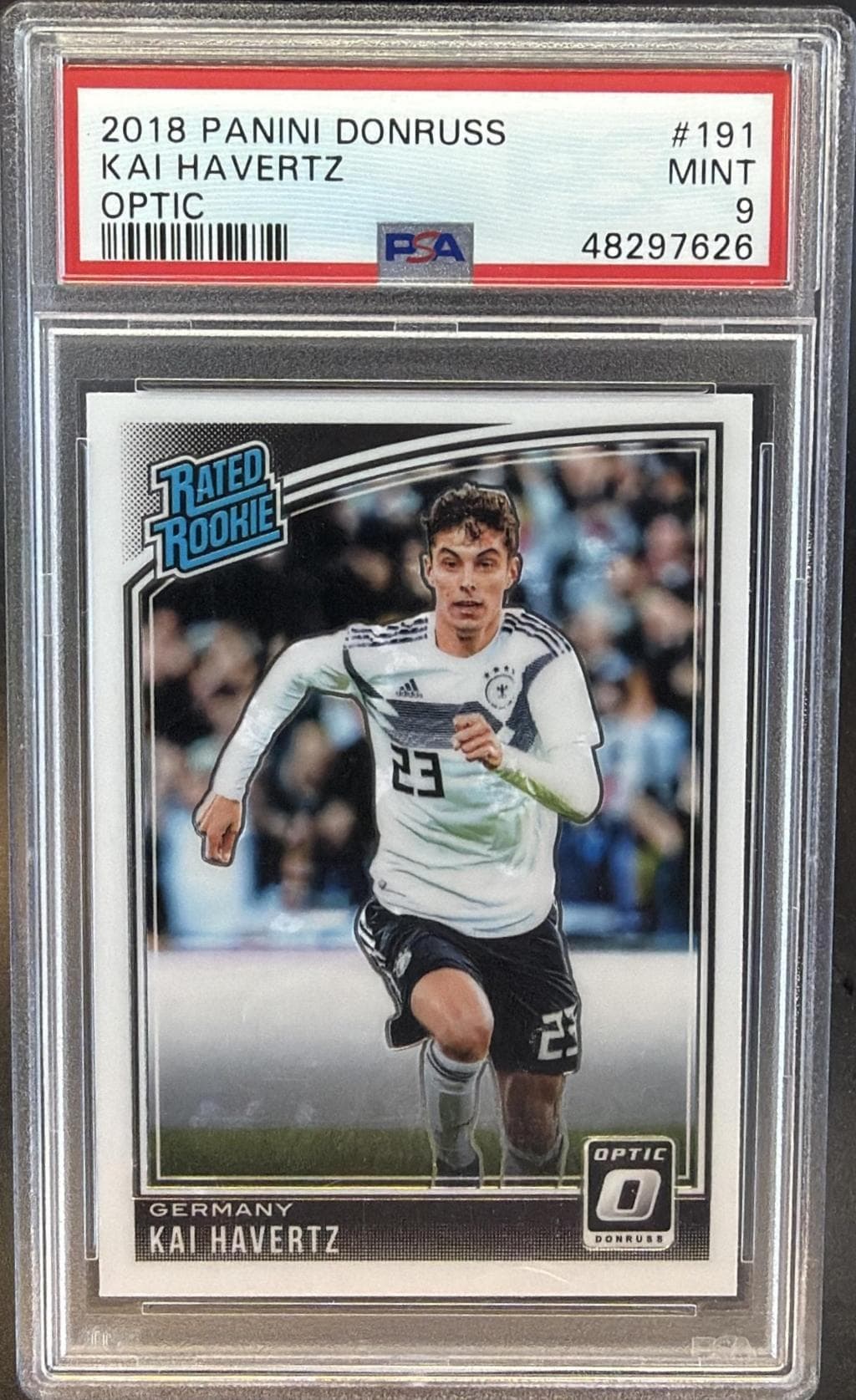 2018 PANINI DONRUSS KAI HAVERTZ #191 OPTIC MINT 9 48297626