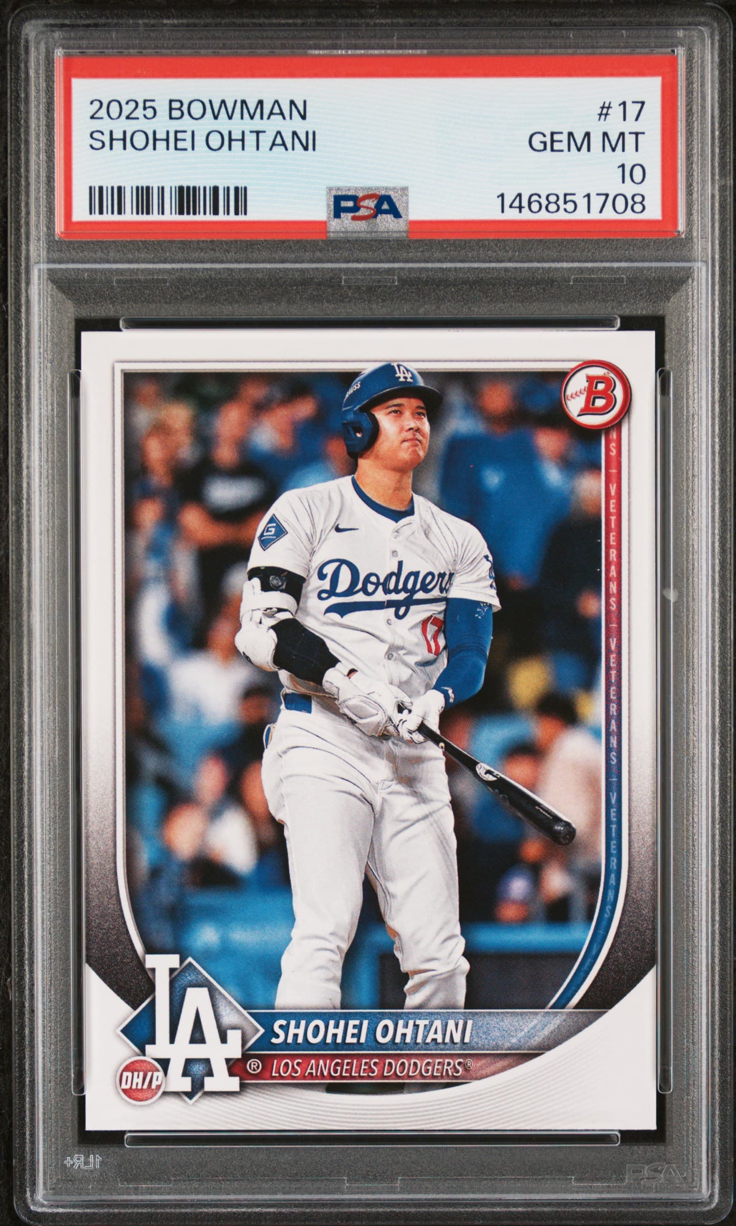 2025 BOWMAN SHOHEI OHTANI #17 GEM MT 10 146851708